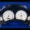 Whitegauges 1996-1999 Saturn S-Series DOHC Analog White Face Gauges 9699SS-2071
