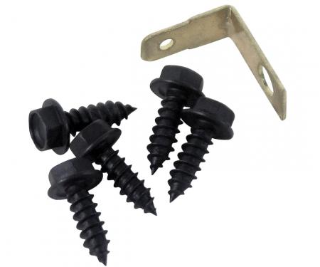 Corvette Air Conditioning Blower Fan Motor Screw & Terminal Set, 1963-1982