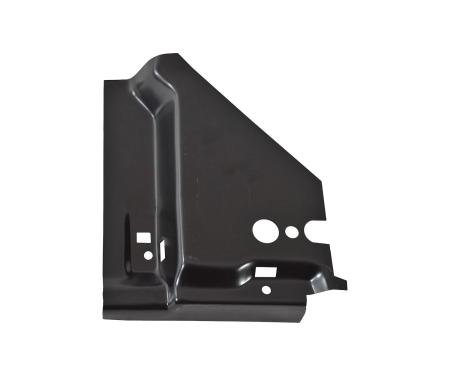 1967-1969 Camaro / Firebird Left Leaf Spring Floor Pan Reinforcement Under Rear Seat Brace for Spring Eye