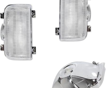 Redline Restomotive® 1990-1996 (90 ZR-1) Chevrolet Corvette Backup Light Lens Set