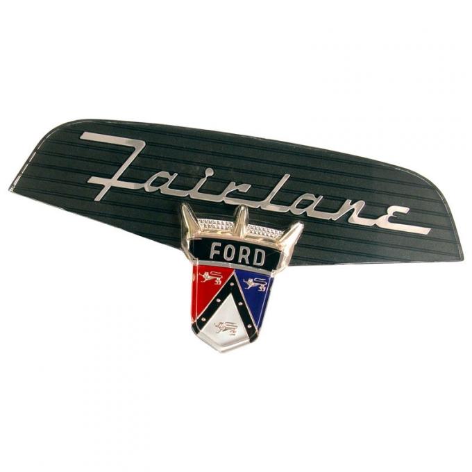 Dennis Carpenter Deck Lid Emblem - 1956 Ford Car   B6A-7042514-A