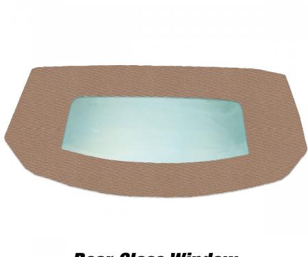 Kee Auto Top HG0199TN03SF Convertible Rear Window - Cloth, Direct Fit