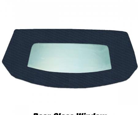 Kee Auto Top HG0133TN16SP Convertible Rear Window - Vinyl, Direct Fit