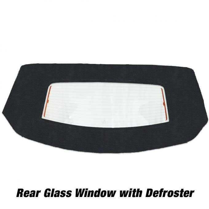 Kee Auto Top HG0351DF33SP Convertible Rear Window - Vinyl, Direct Fit