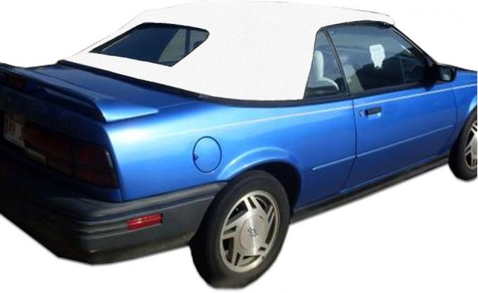 Kee Auto Top CD1061TO53SP Convertible Top - Bright white, Vinyl, Direct Fit