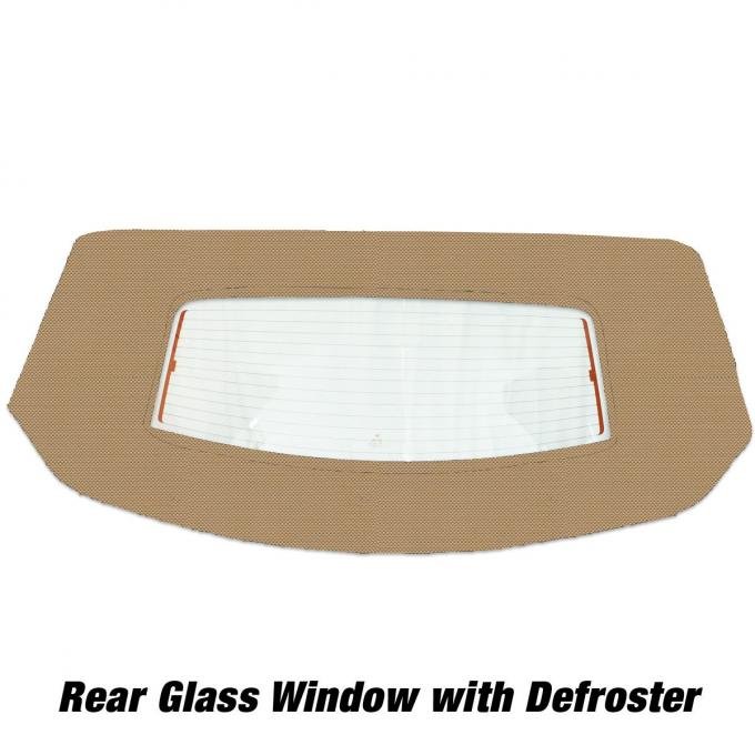 Kee Auto Top HG0351DF15SP Convertible Rear Window - Vinyl, Direct Fit