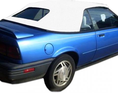 Kee Auto Top CD1061TO53SP Convertible Top - Bright white, Vinyl, Direct Fit