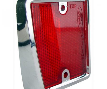 Dennis Carpenter Reflector - LH - 1970-72 Ford Truck, 1970-77 Ford Bronco D0TZ-13380-B