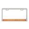 KNS Accessories License Plate Frames with 12 LED and Chrome Plastic Bezel
