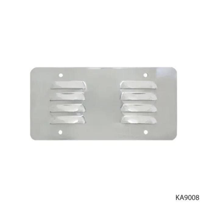KNS Accessories Stainless Steel License Plate Backing Covers KA9008