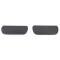 AMD Sun Visor, Black, Pair, 73-91 Chevy GMC Truck 646-4073-BLK