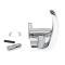 AMD Vent Window Handle, Chrome, LH, 56-60 Ford F100 F250 F350 Pickup Truck X561-4556-L
