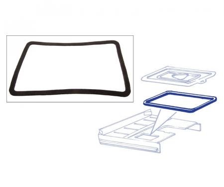 Dennis Carpenter Battery Hole Cover Seal - 1956 Ford Truck     B6C-8101645-B