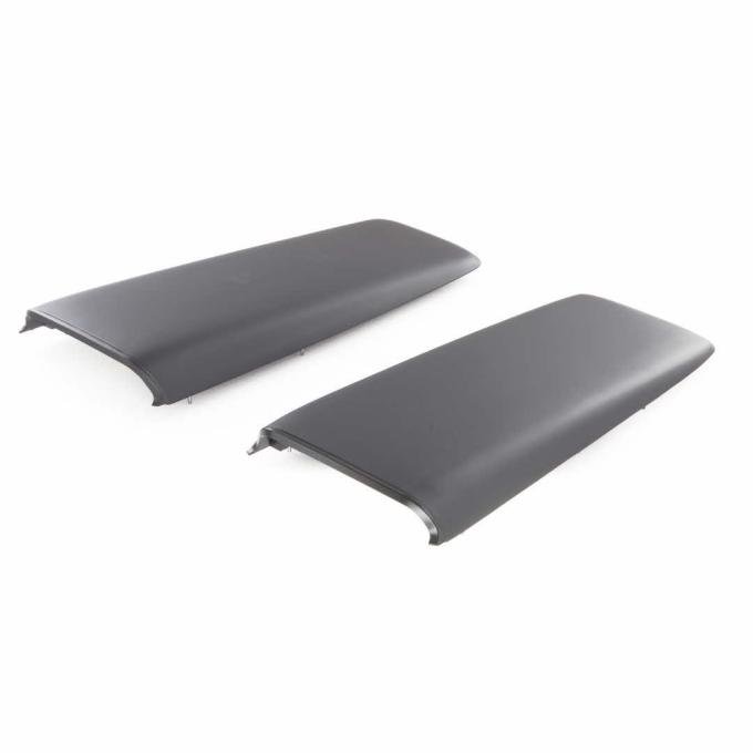 AMD Twin Hood Scoops with Black Bezels, 71-72 Duster Twister; 71 Demon 340 X320-1371-S