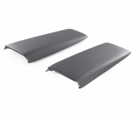 AMD Twin Hood Scoops with Black Bezels, 71-72 Duster Twister; 71 Demon 340 X320-1371-S