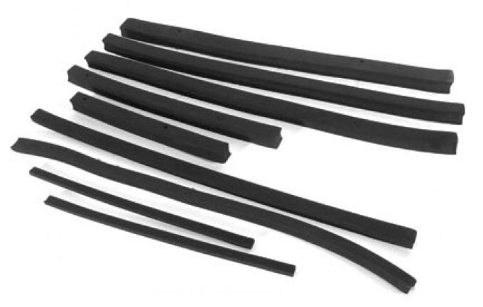 Corvette Radiator Support & Shroud Seal Kit, 427 Late, 1969