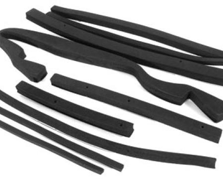 Corvette Radiator Support & Shroud Seal Kit, 454, 1972