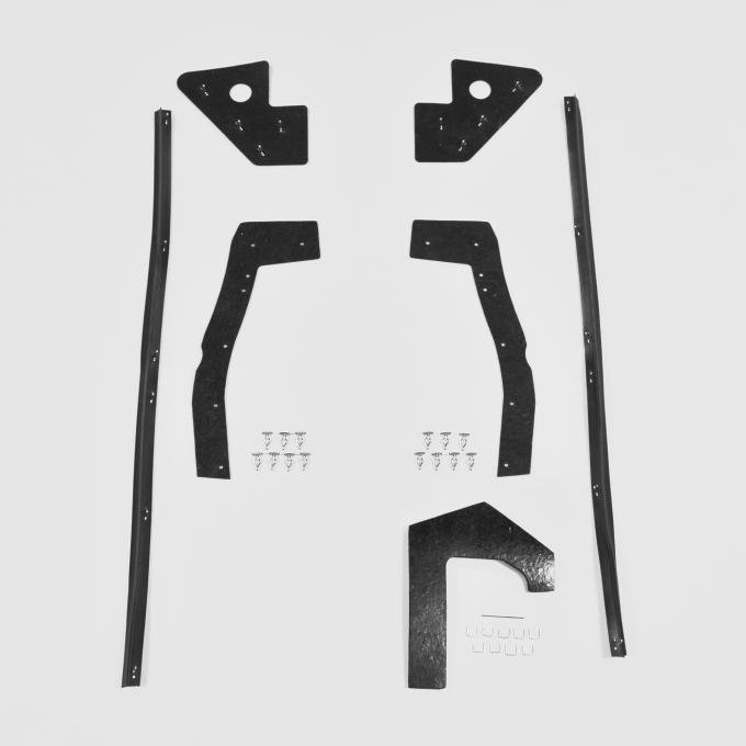 Detroit Muscle Technologies Mopar A Body 67 68 69 Barracuda MEGA Splash Shield Set - Auto ABA6769SS90