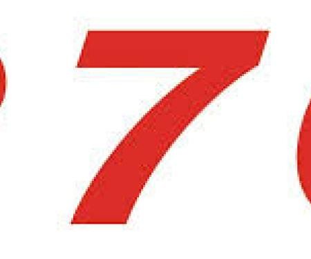 Corvette Decal, Valve Cover 270HP, 1957-1961