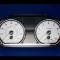 Whitegauges 2008-2009 BMW 135i White Face Gauges 0809B1-1573