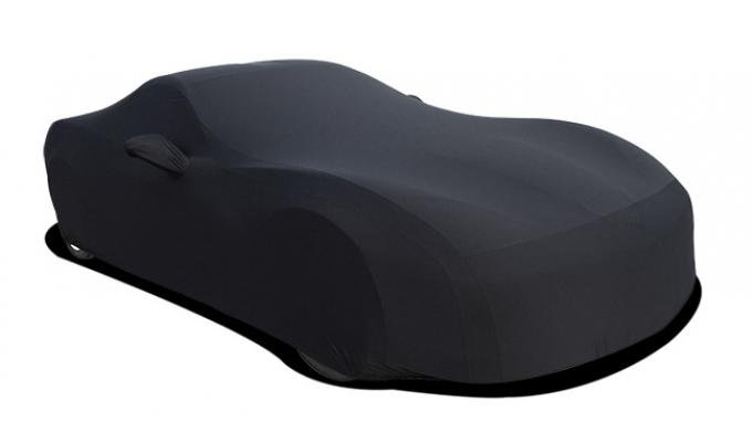 Corvette Car Cover, Onyx Satin Indoor, Black, 1963-1967