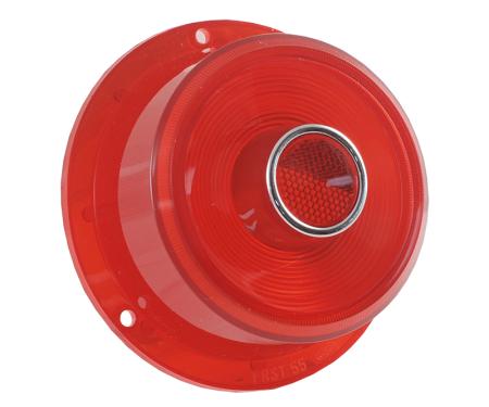 Dennis Carpenter Taillight Lens - FoMoCo Script - 1955 Ford Car B5A-13450-A