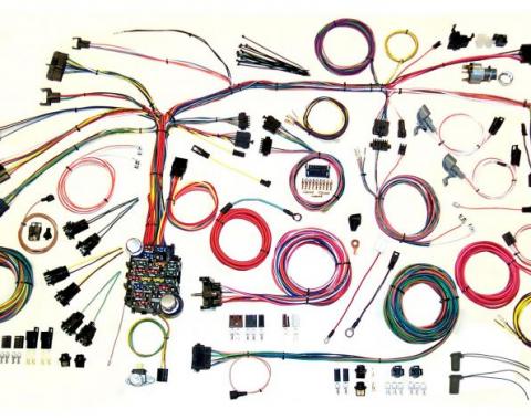 Firebird Complete Car Wiring Harness Kit, Classic Update, American Autowire, 1967-1968