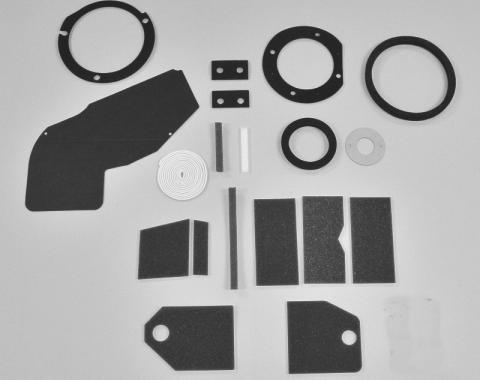 Detroit Muscle Technologies Mopar A Body 67-72 NON AC Heater Box Rebuild Restoration Seal Gasket Kit AXX6772HB01