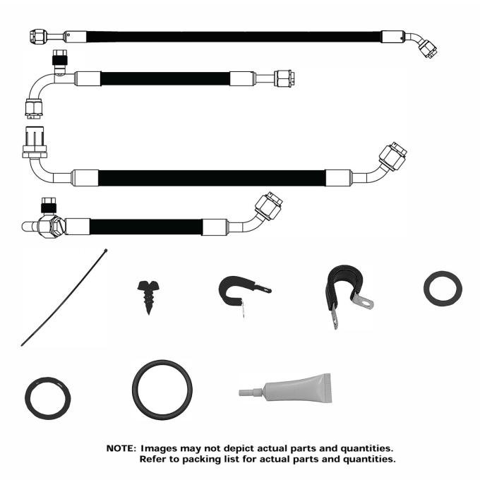 Vintage Air 1973-79 Ford F-Series/1978-79 Bronco SureFit&trade; Reduced Barrier Standard Hose Kit 511167