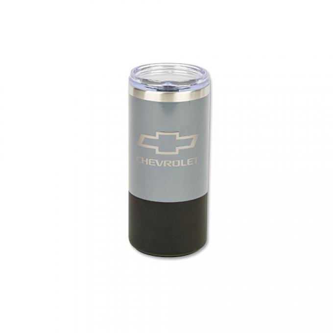 Chevrolet Gold Bowtie Charcoal Foil Gala Tumbler