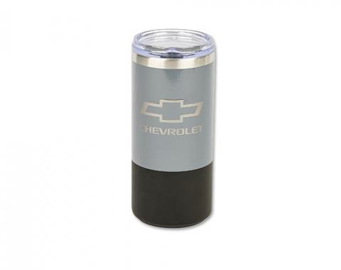 Chevrolet Gold Bowtie Charcoal Foil Gala Tumbler