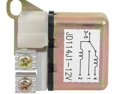 Redline Restomotive® 195-1960 Chevrolet El Camino Horn Relay for Alternator Conversion