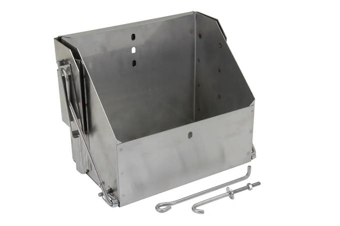 Classic Performance Optima Battery Dropout Box, Brushed Stainless, Group 24 BDB-S24-SB