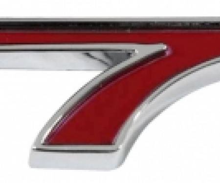 Trim Parts Generic Number, “7”, Red 5188G