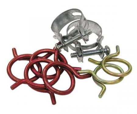 Corvette Hose Clamp Kit, 327, 1963-1968 Early