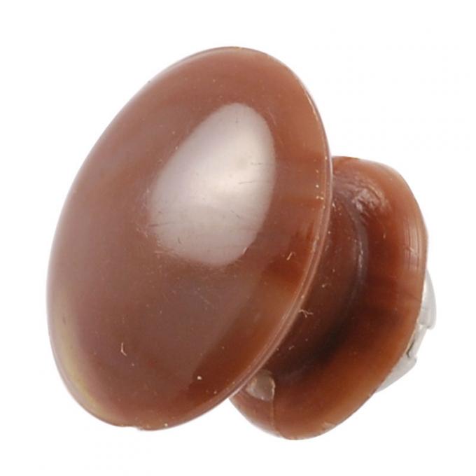 Dennis Carpenter Ash Tray Knob - Red Brown - 1936 Ford Car   68-7004830-C