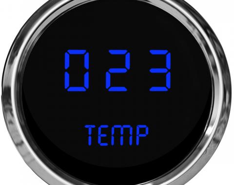 Intellitronix Oil Temperature LED Digital Chrome Bezel MS9108
