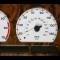 Whitegauges 1995-1997 Jaguar XJ6 White Face Gauges 9597JX-1485