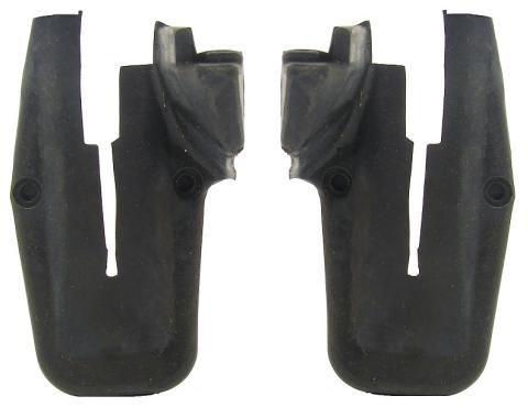 Redline Restomotive® 1967-1969 Camaro / Firebird Door / Quarter Jamb U-Seals with Steel