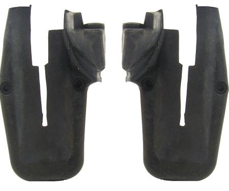 Redline Restomotive® 1967-1969 Camaro / Firebird Door / Quarter Jamb U-Seals with Steel