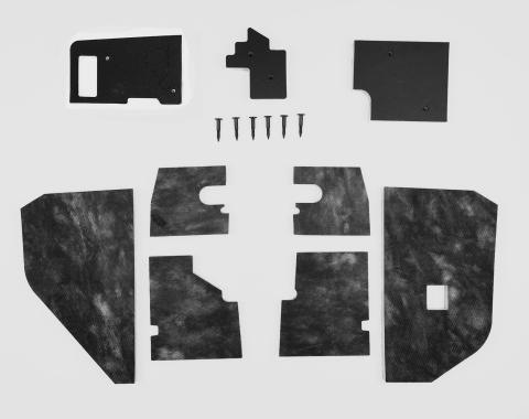 Detroit Muscle Technologies Mopar E Body 70-74 AC Firewall Insulation with Pins & Kickpanel Insulation EXX7074FI12