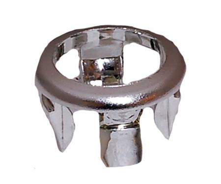 Dennis Carpenter Chrome Nylon Lock Knob Grommet - 1963-64 Ford Car   C3MY-6221999-CC