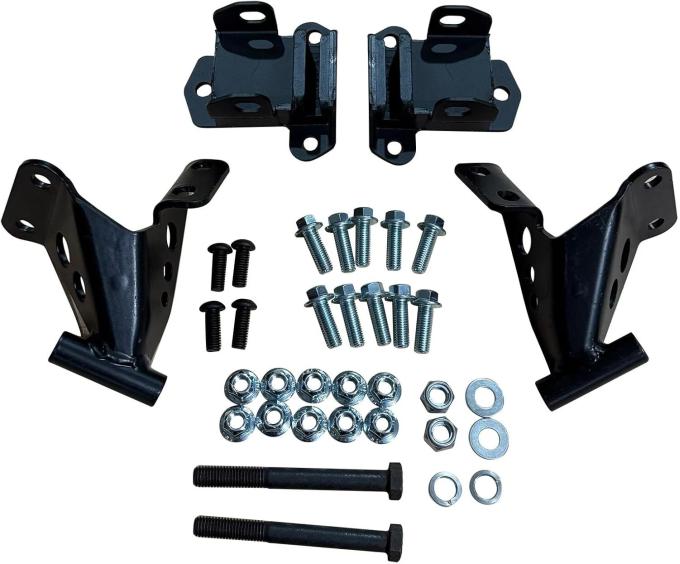 Chevy Side Engine Mounts, Small Block V8, 1955-1957