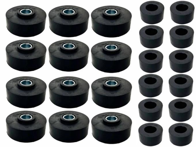 Auto Pro USA 1960-1964 Chevrolet Impala Body Mount Kit, Includes All Mounting Bushings BM1012