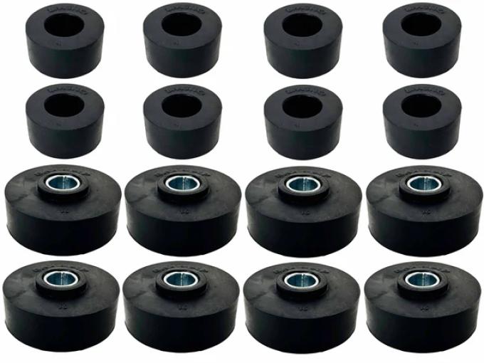 Auto Pro USA 1960-1964 Chevrolet Impala Body Mount Kit, Includes All Mounting Bushings BM1011