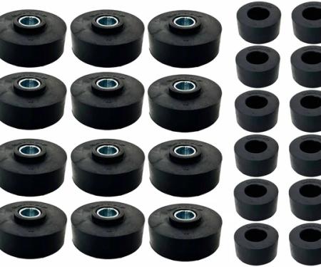 Auto Pro USA 1960-1964 Chevrolet Impala Body Mount Kit, Includes All Mounting Bushings BM1012