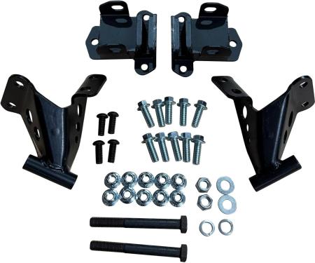Chevy Side Engine Mounts, Small Block V8, 1955-1957