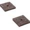 Montco Inc / Repops Clutch and Brake Pedal through Floor Seals, Pair, 52-55 Chevy GMC Pickup Truck Suburban R-CT616