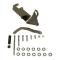 Vintage Air Steel-eez Top-Mount Brackets Long Water Pump Alternator Only (passenger side) 15806-VCB