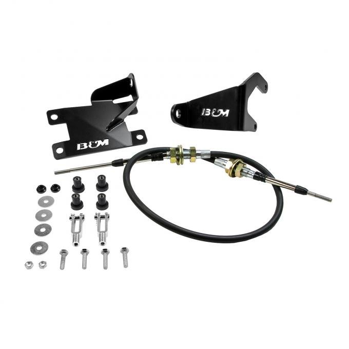 B&M 2003-2006 Jeep TJ Heavy Duty Transfer Case Shift Cable Conversion Kit 81186